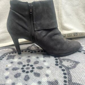 Madeline healed boots. Suede boots. Size 9 . Worn only a few times.